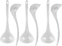 Vista 31 de Reston Lloyd Cucharón de melamina para sopa de cocina, utensilio de alta calidad con mango ergonómico resistente al calor, plástico duradero sin