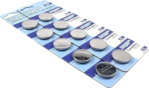 Miniatura 8 de HQRP Paquete de 10 baterías compatibles con podómetros Omron HJ-150 HJ-151 HJ-112 HJ-113 HJ-203BL HJ-203PK