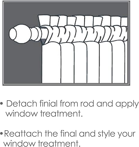 Miniatura 7 de Park Designs Cenefa negra con forro a cuadros de búfalo de 16 pulgadas de largo