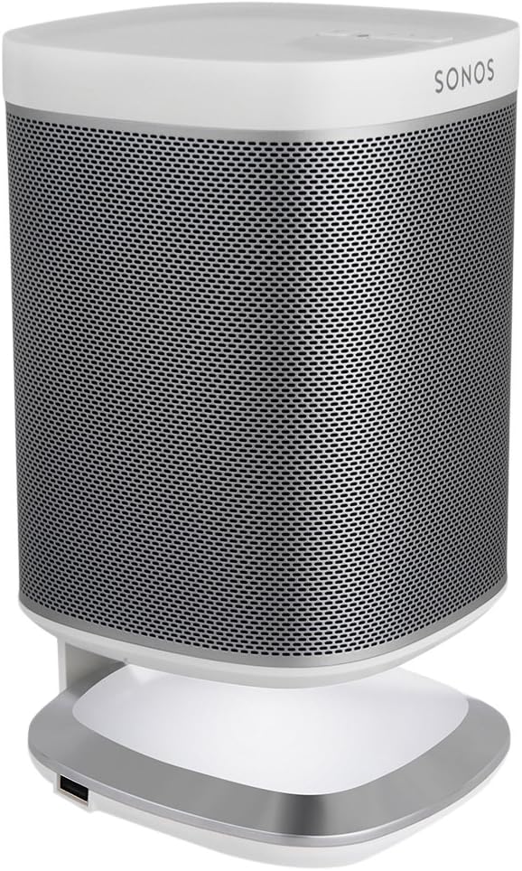 Flexson Illuminating Charging Stand for SONOS PLAY1 White (Single) Amazon.co.uk