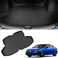 Vista 12 de powoq Alfombrilla de respaldo trasero compatible con Honda Civic Hatchback 2022-2026, protector de asiento trasero, alfombrilla de forro de carga