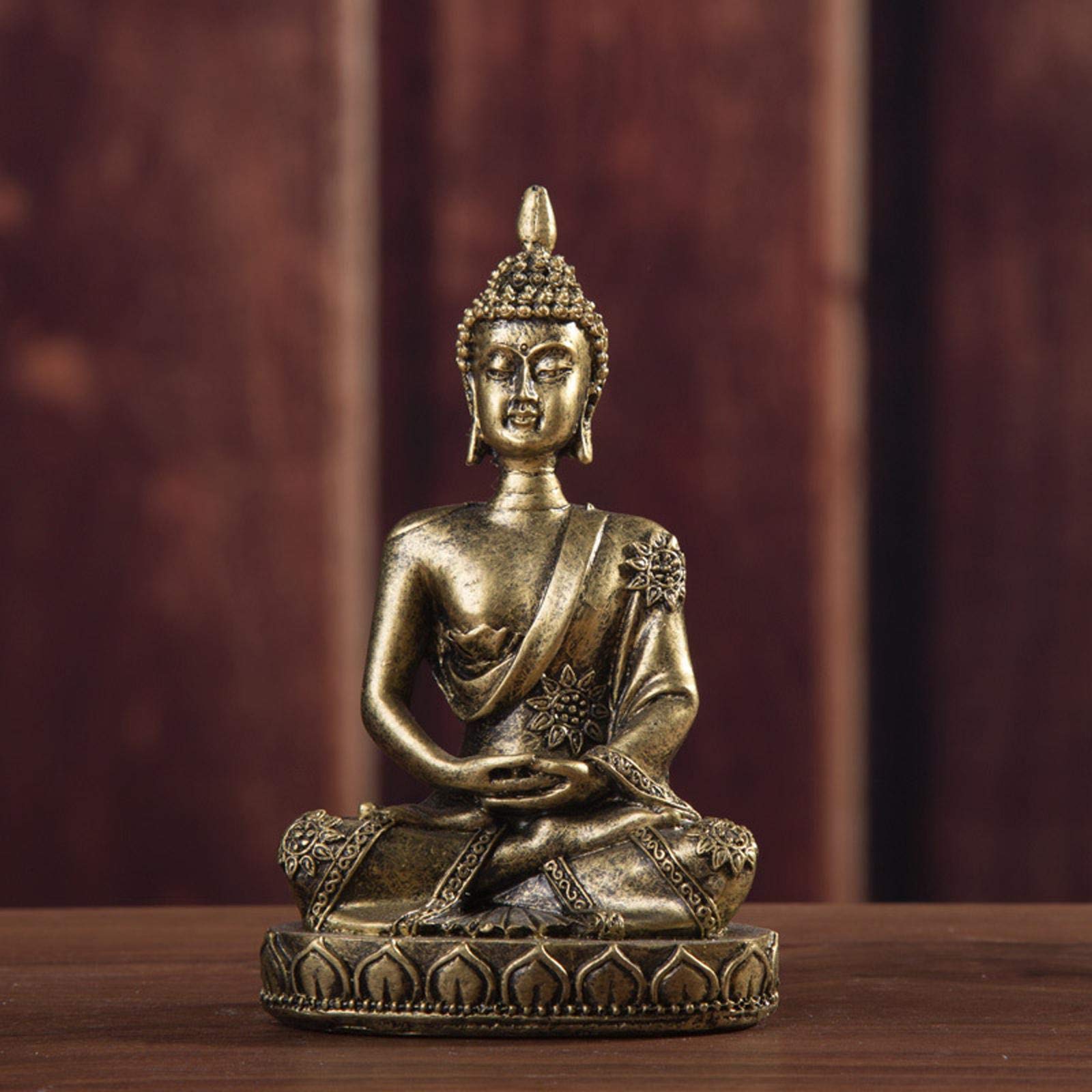 Amazon.com: 4 inch Small Sitting Buddha Statue Figurine Figures