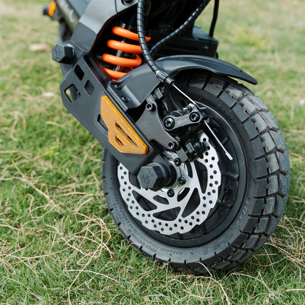 KuKirin Monopattino Elettrico Adulti, Doppio Motore, Autonomia 70KM, Ruote 10", Sospensione Idraulica, Freni a Disco, LCD, LED, Pieghevole per Città e Avventura, G2 Master