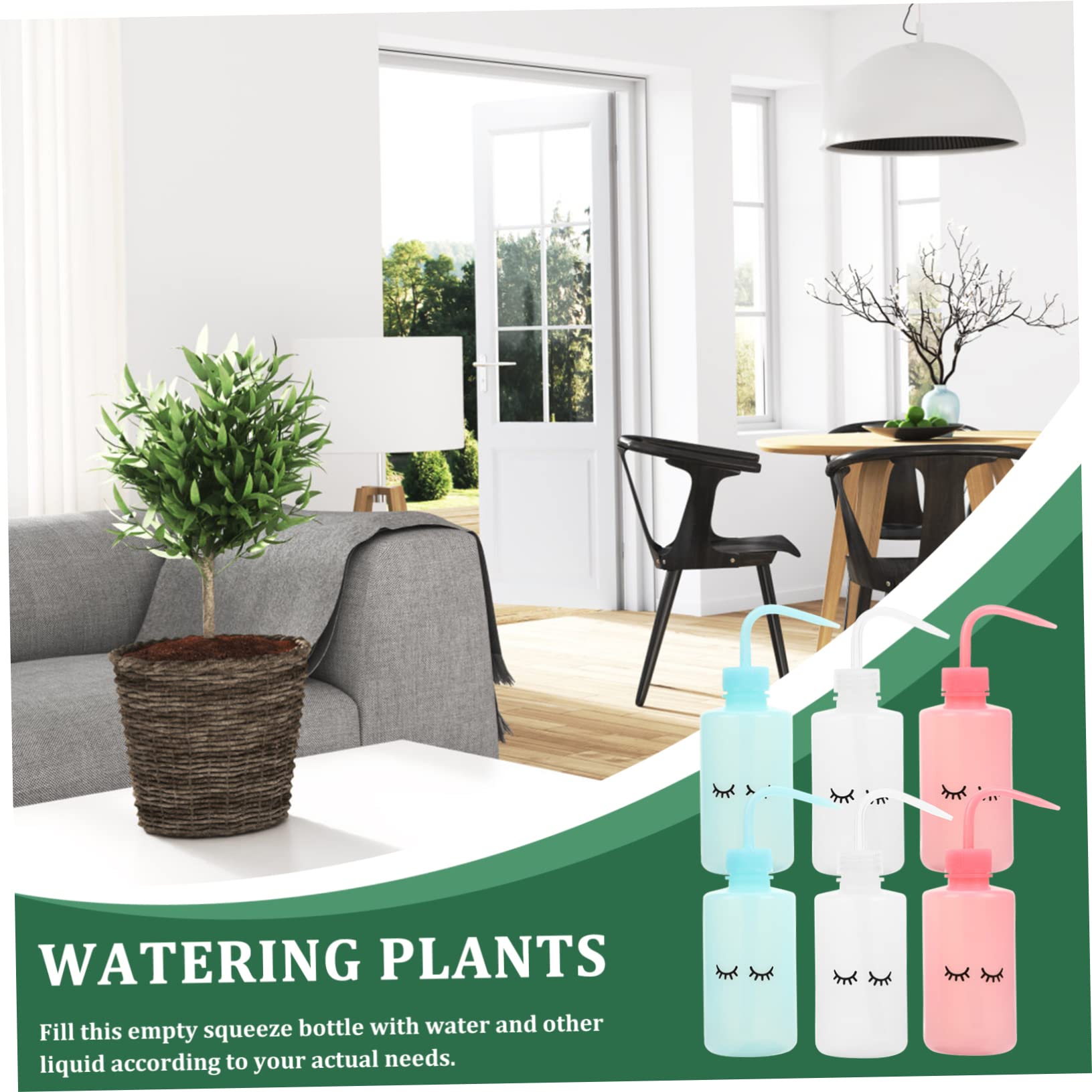Didiseaon 30 Pz a Bocca Curva Detersivo Spremere Salsa a D'acqua D'acqua Dosatore