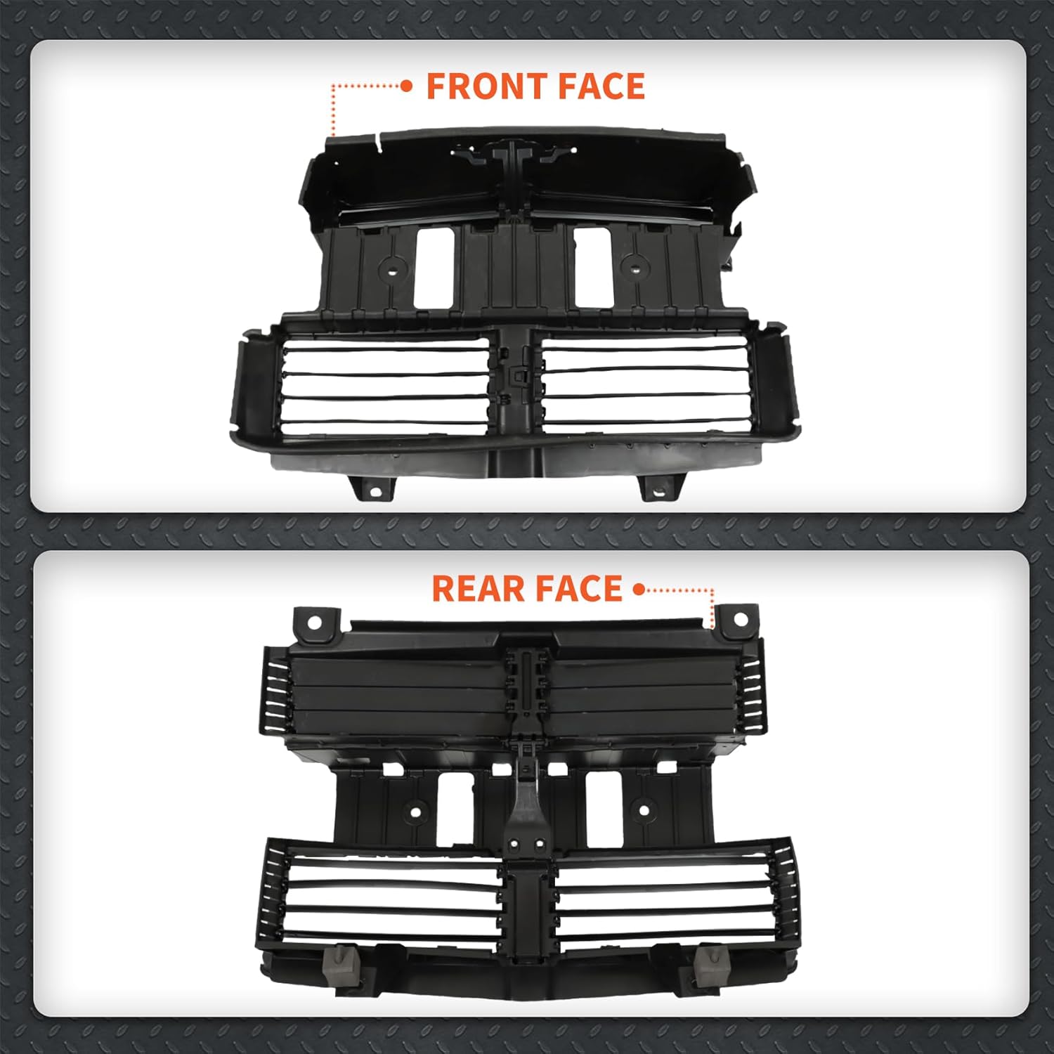 labwork Radiator Control Grille Shutter Assembly Replacement for 2018-2022 Ford Mustang