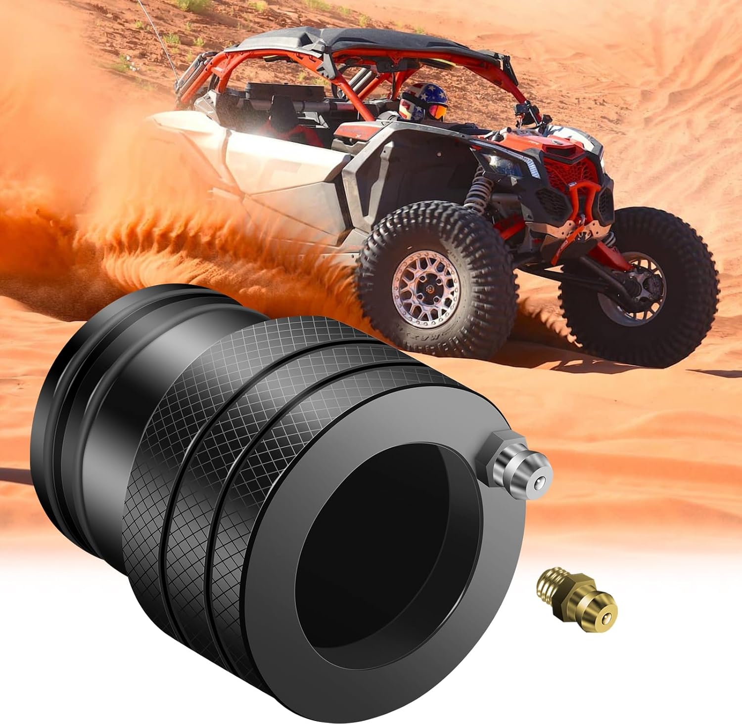 StarknightMT X3 Wheel Bearing Grease Tool with 2 Greaser