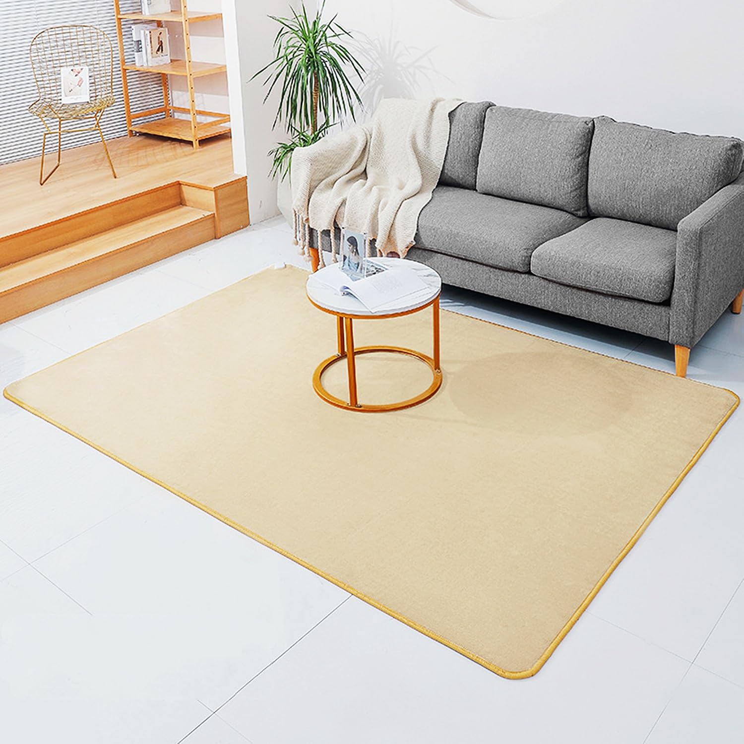Electric Carpet Area Rug Heated Floor Mat Electric Infrared Space Heater w Heating Modes Timer Foot Heater Pad