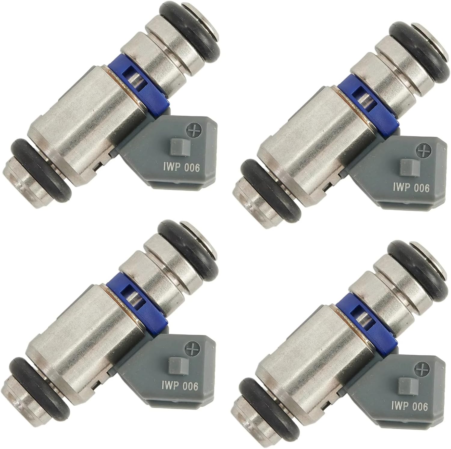 Injection Valve Petrol Compatible with Fiat for Brava for Bravo for Punto for Stilo 60657179 FJ1072212B1 Car Fuel Injector Nozzle Automobile Replacement(4 Pcs)