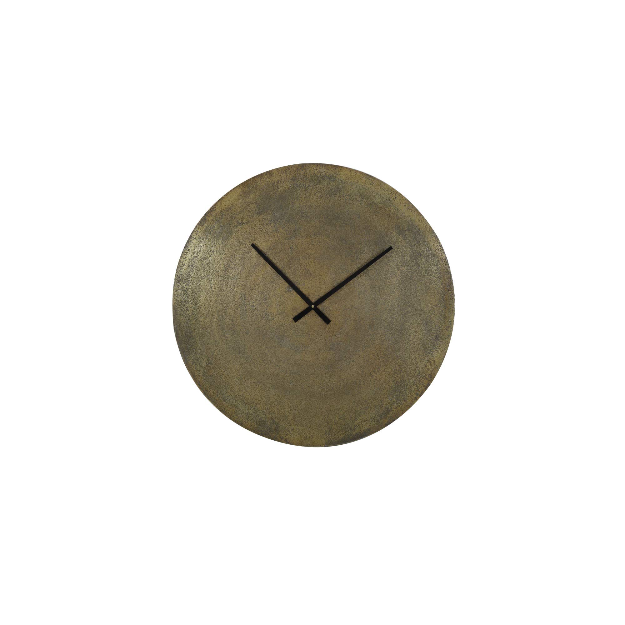 Horloge Licola bronze cree une ambiance chaleureuse dans votre maison moderne