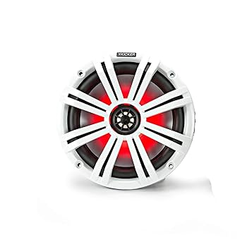 Amazon.co.jp: KICKER 8インチ ホワイトマリンLEDスピーカー
