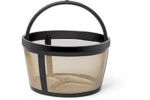 Mr. Coffee 4-Cup Reusable Filter Basket with Mesh Bottom