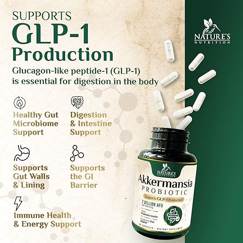 Miniatura 6 de Akkermansia Probiotic 2 mil millones de AFU - Fórmula probiótica de próxima generación, suplemento de probióticos Akkermansia Muciniphila diseñado