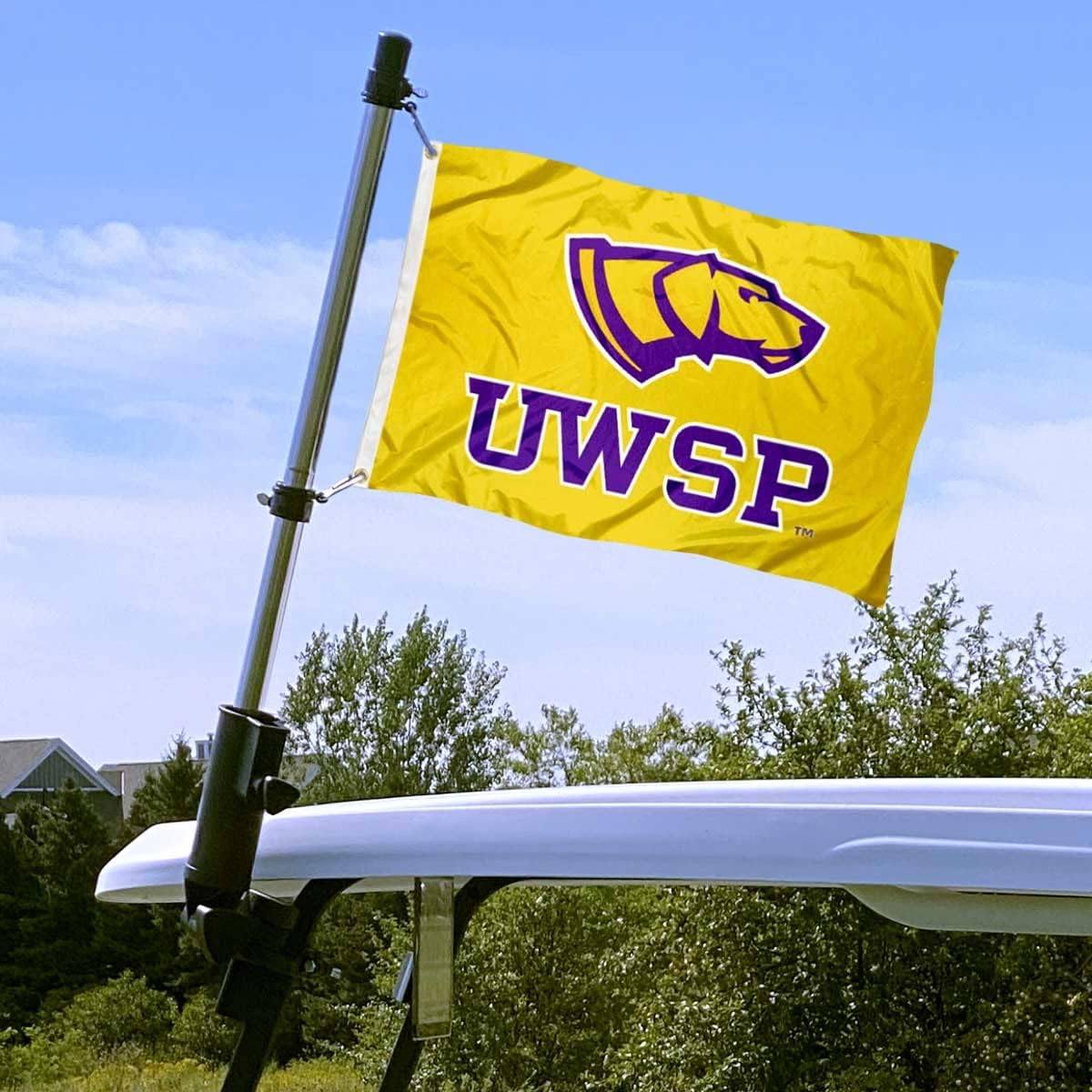 UW Stevens Point Pointers Boat and Nautical Flag - Image 4
