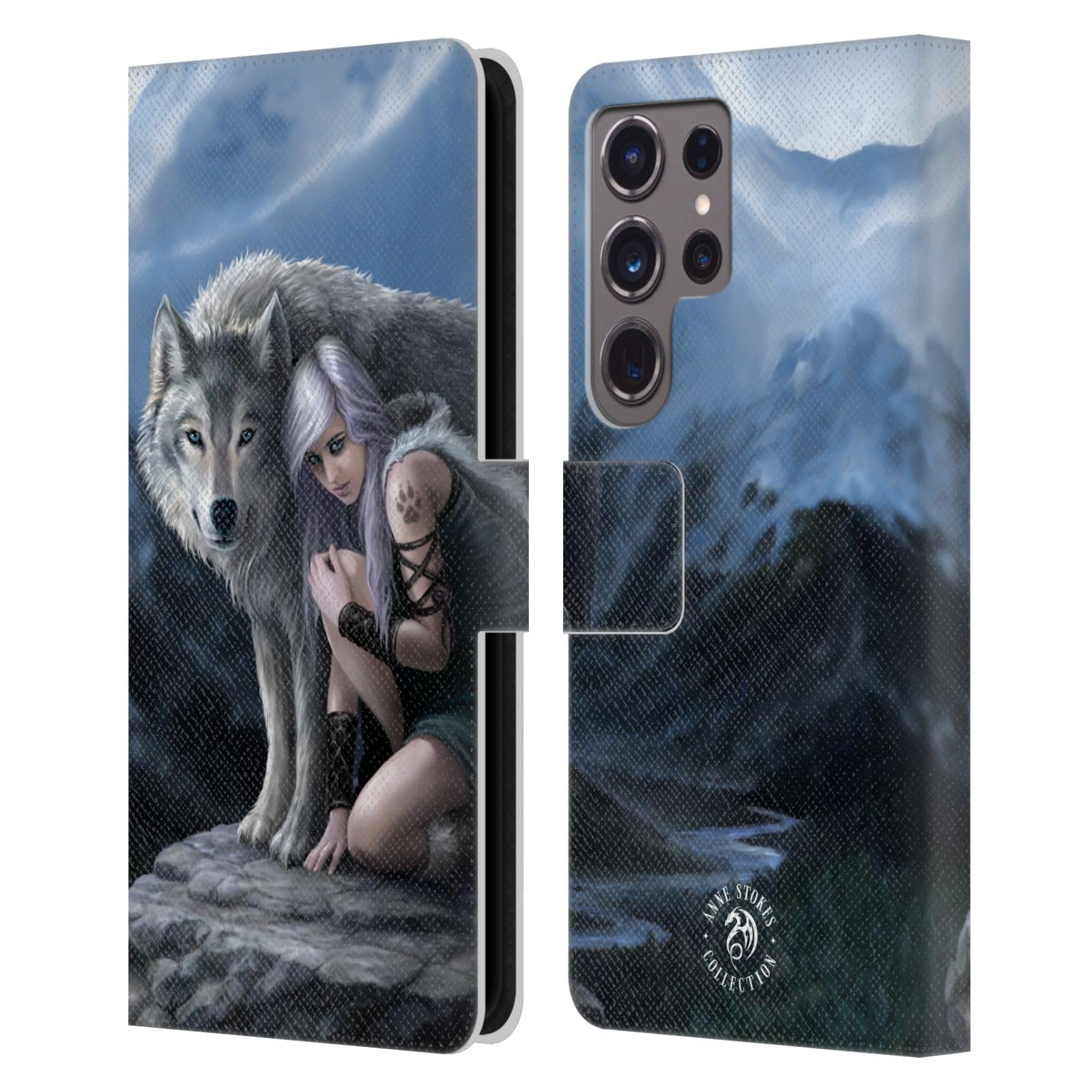 Protector lobos Samsung S24 Ultra evita arañazos pantalla 7