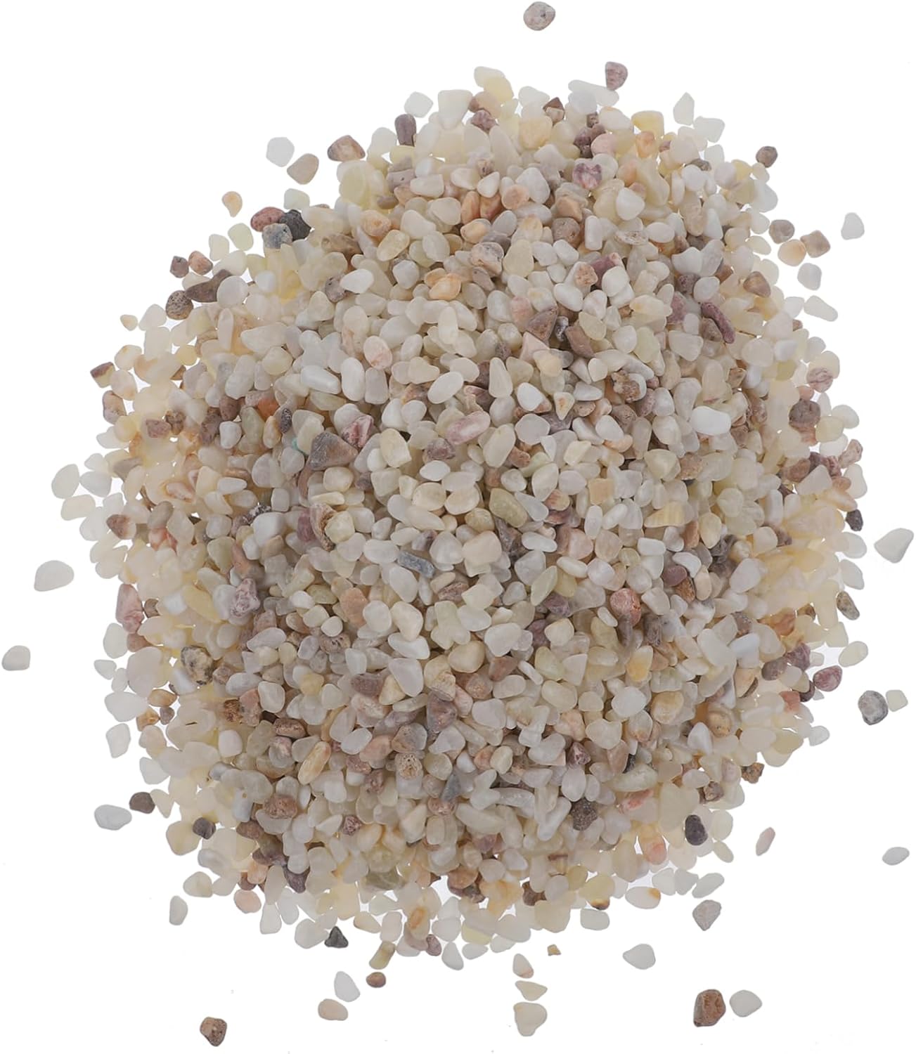 1set Natural Polished Aquarium Gravel Colorful Decorative Stones for Fish Tanks Safe Substrate for for Aquariums and Water Gardens