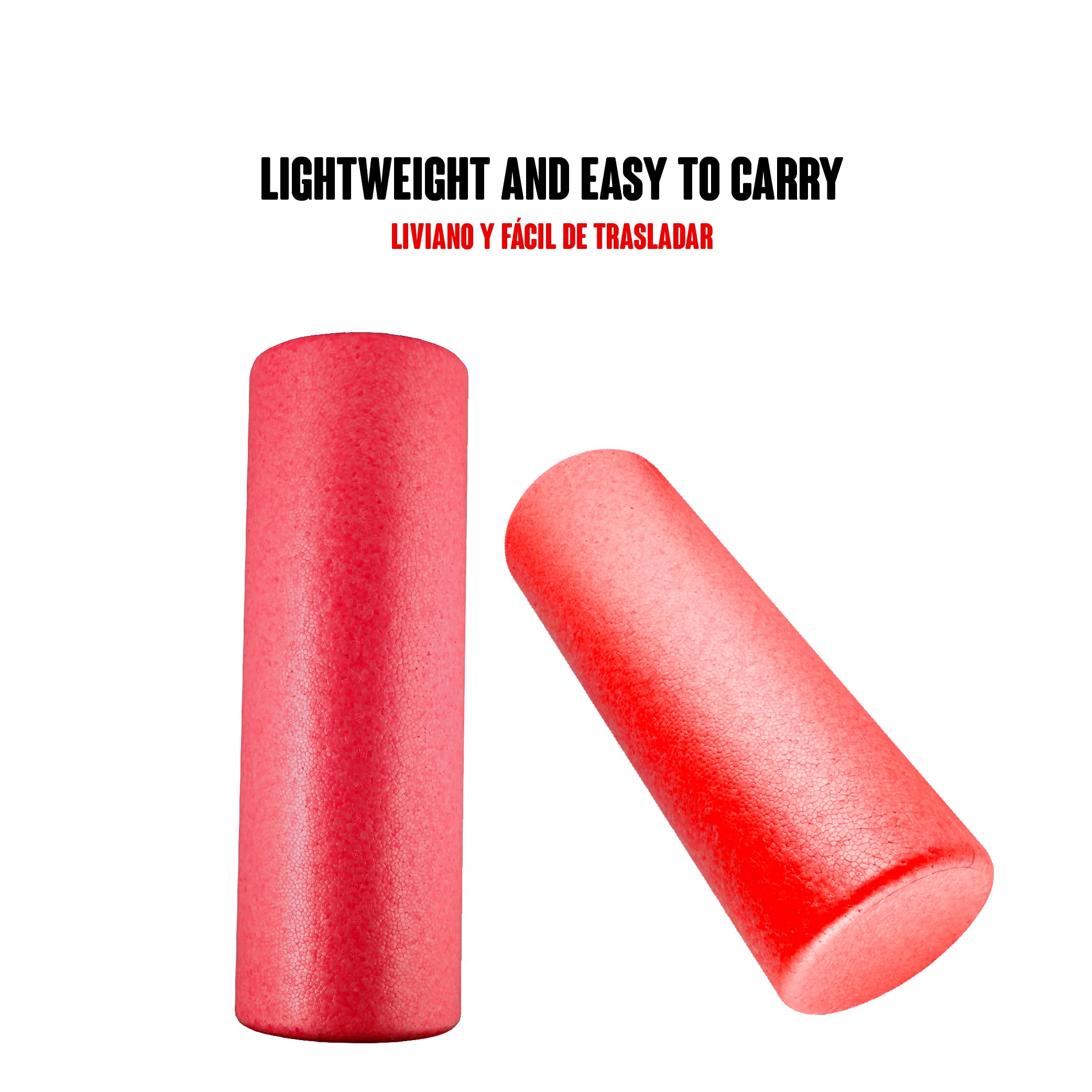Foam Roller Calm Dragon - Rullo Massaggio 45 Cm X 15 Cm, Alta Densità - Per Yoga, Fitness E Mal Di Schiena - Foto 3