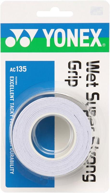 ヨネックス(YONEX) テニス バドミントン グリップテープ ウェットスーパーストロンググリップ
