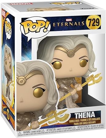 Kumail Nanjiani stolz auf Eternals 6 71eKLc4BZeL. AC SY450 Funko Pop Marvel: Eternals - Thena - The Eternals - Collectable Vinyl Figure - Gift Idea - Official Merchandise - Toys for Kids & Adults - Superheroes Fans - Model Figure for Collectors and Display
