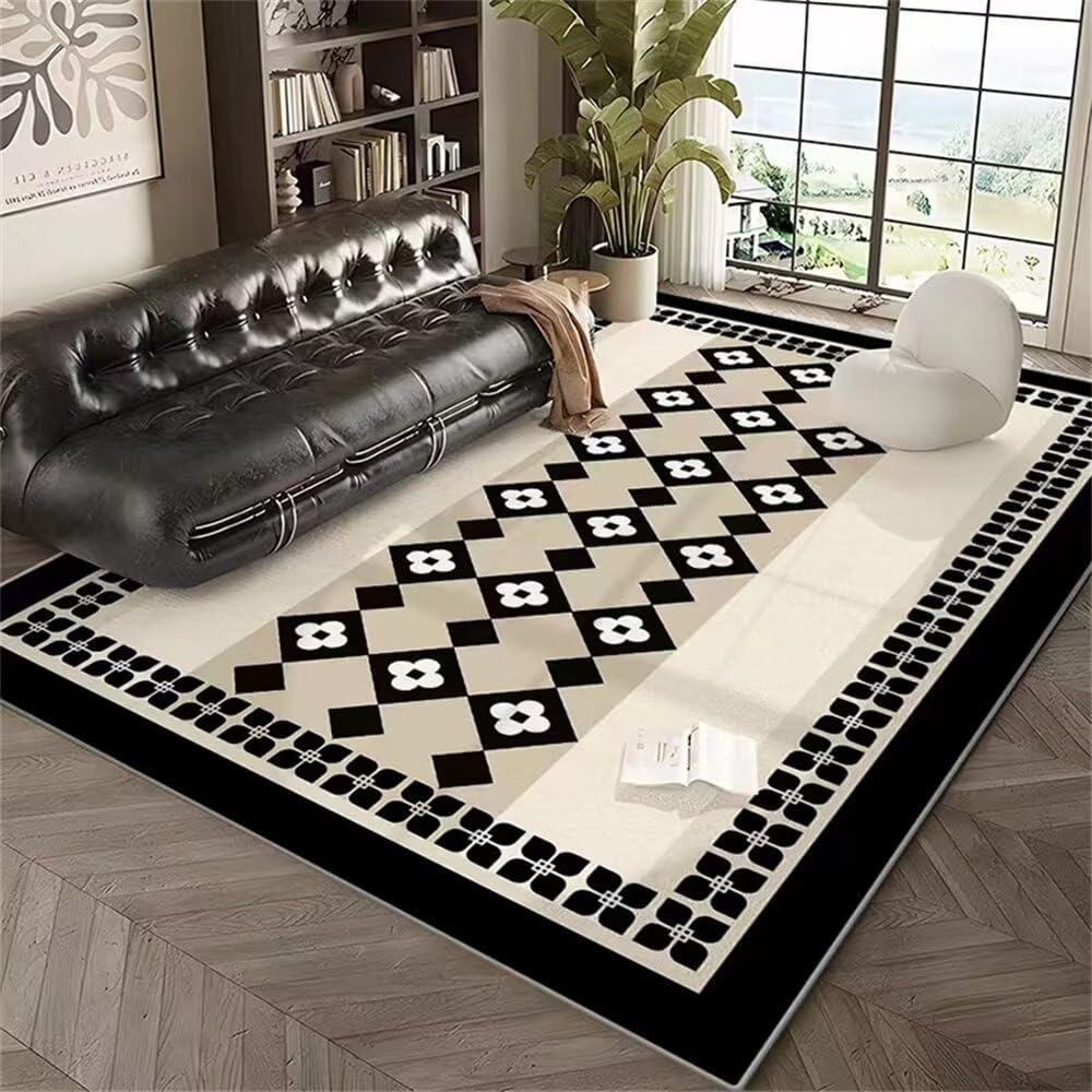 Tapis chambre fille à absorption acoustique pour atténuer les bruits de pas des ados