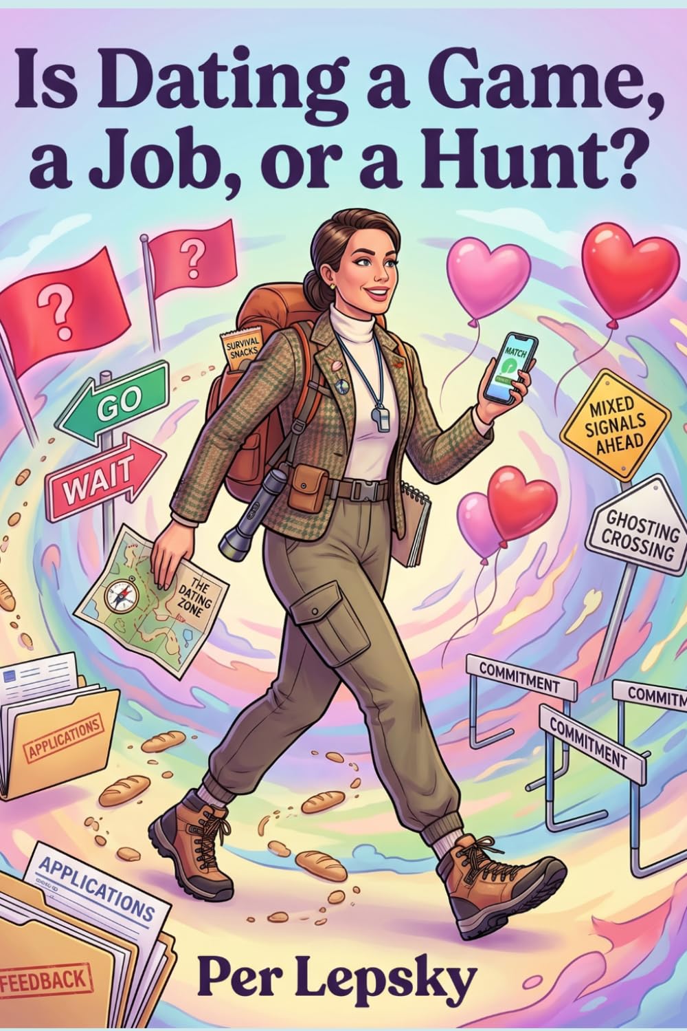 Is Dating a Game, a Job, or a Hunt?: A Funny Self-Help Book for Women About Dating Games, Love Hunts, and Surviving Modern Dating Reality (Funny Dating & Relationship Guides for Women)