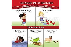 Charge into Reading Decodable Books (Stage 1): Guided Learning for Kindergarten and First Grade Readers
