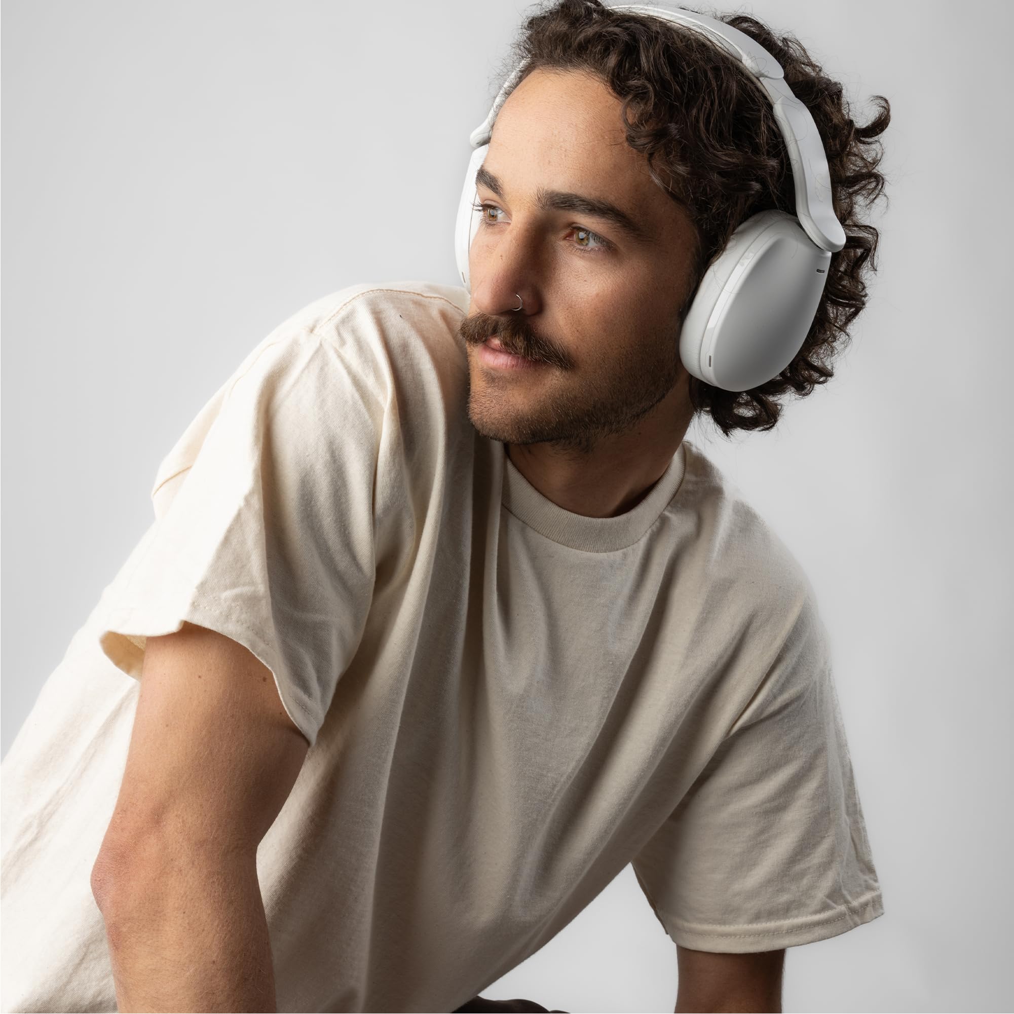Skullcandy Hesh 360 Casque Circum-Auriculaire Bluetooth sans Fil, 100 Heures d’Autonomie, Conception Isolante du Bruit, Design Pliable, Microphone iPhone Android - Os