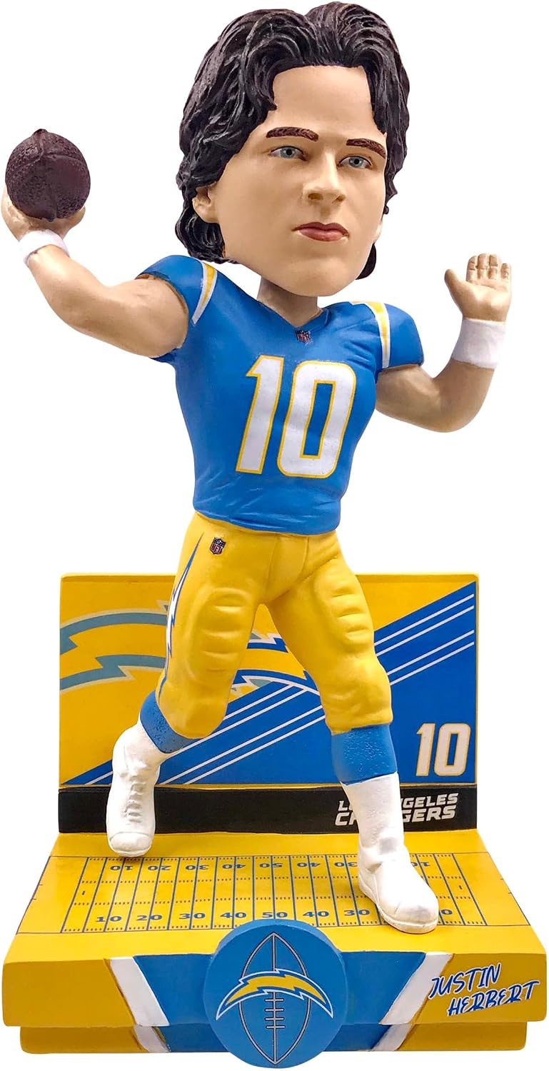 Justin Herbert Los Angeles Chargers Highlight Series Bobblehead NFL Football