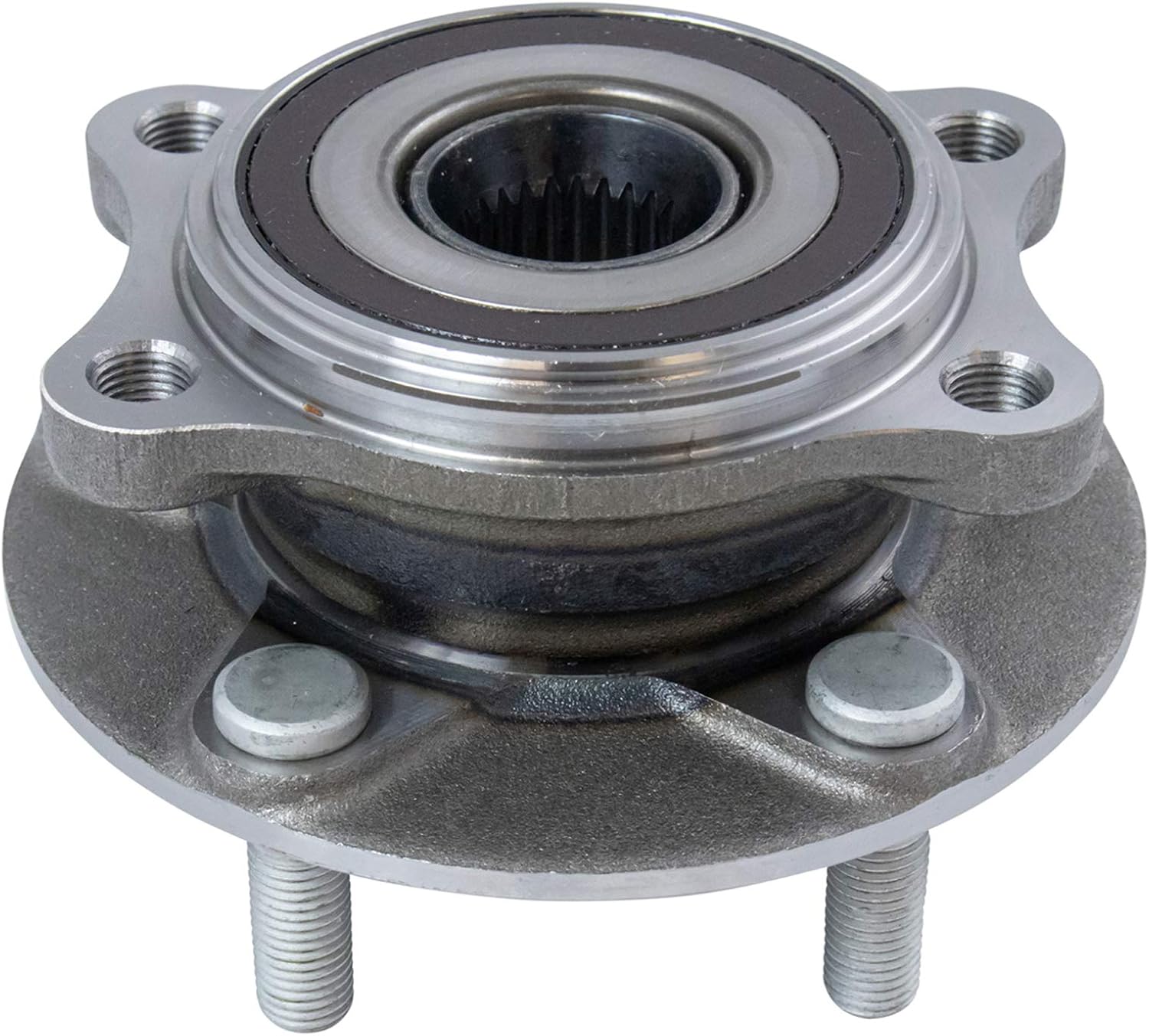 TRQ Front Driver Side Passenger Side Wheel Bearing & Hub Assembly with ABS Sensor Compatible with 2014-2018 Mazda 3 2016-2021 CX-3 - Image 3