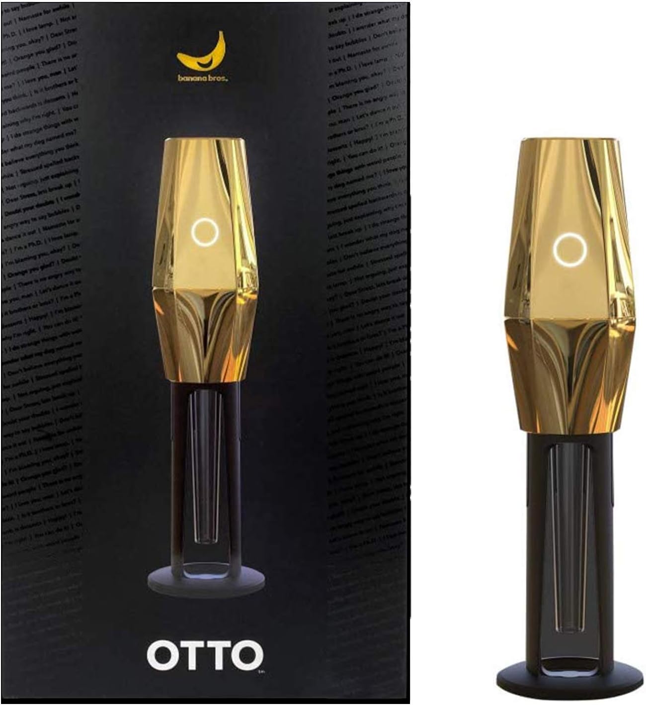 Electric Smart Herb and Spice Grinder Gold OTTO by Banana