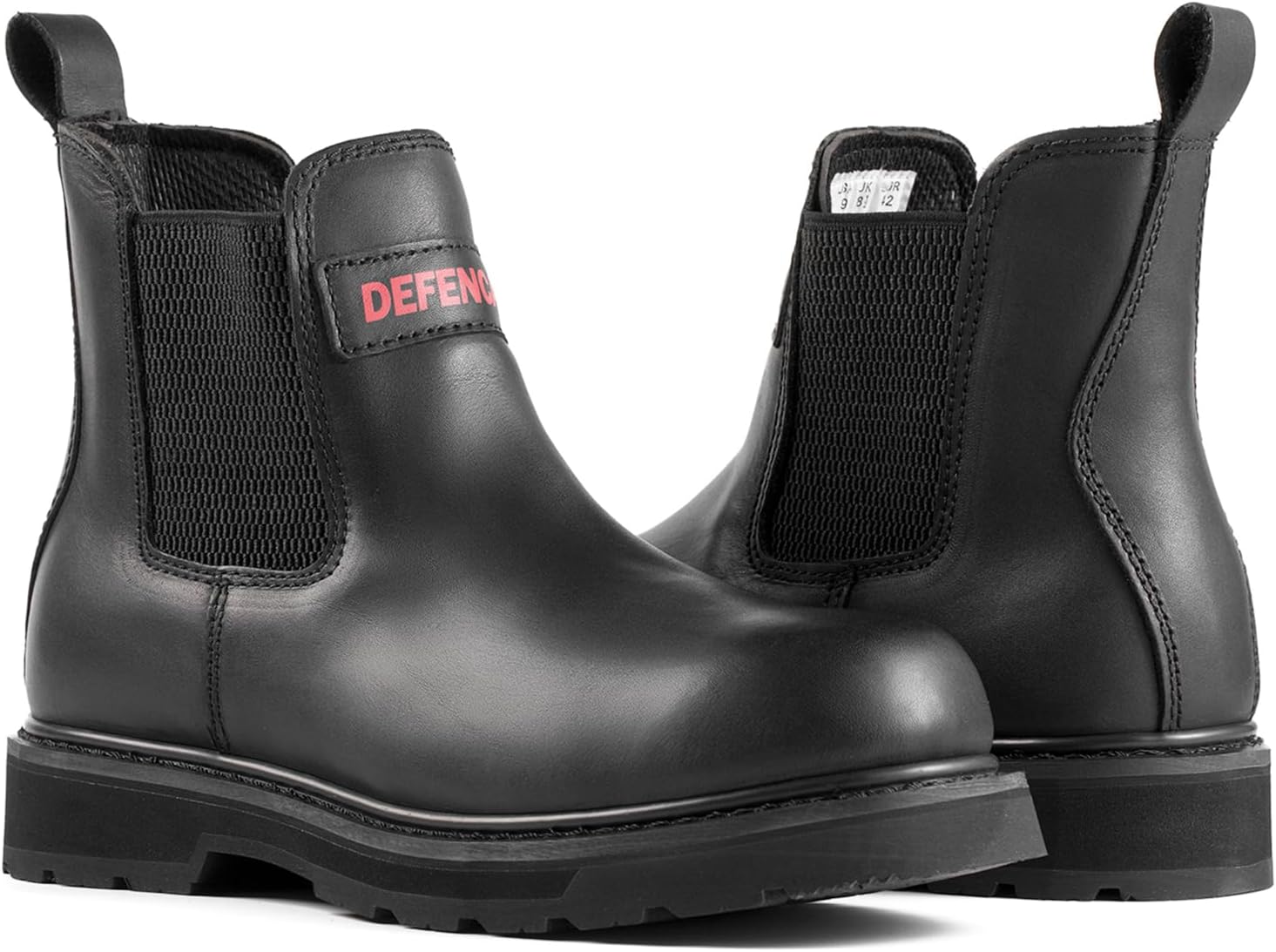 Men's Slip On Chlesea Work Boots for Men, Comfortable, Water Resistant, Full Grain Leather, Slip-Resistant, EH D2432 - Image 7