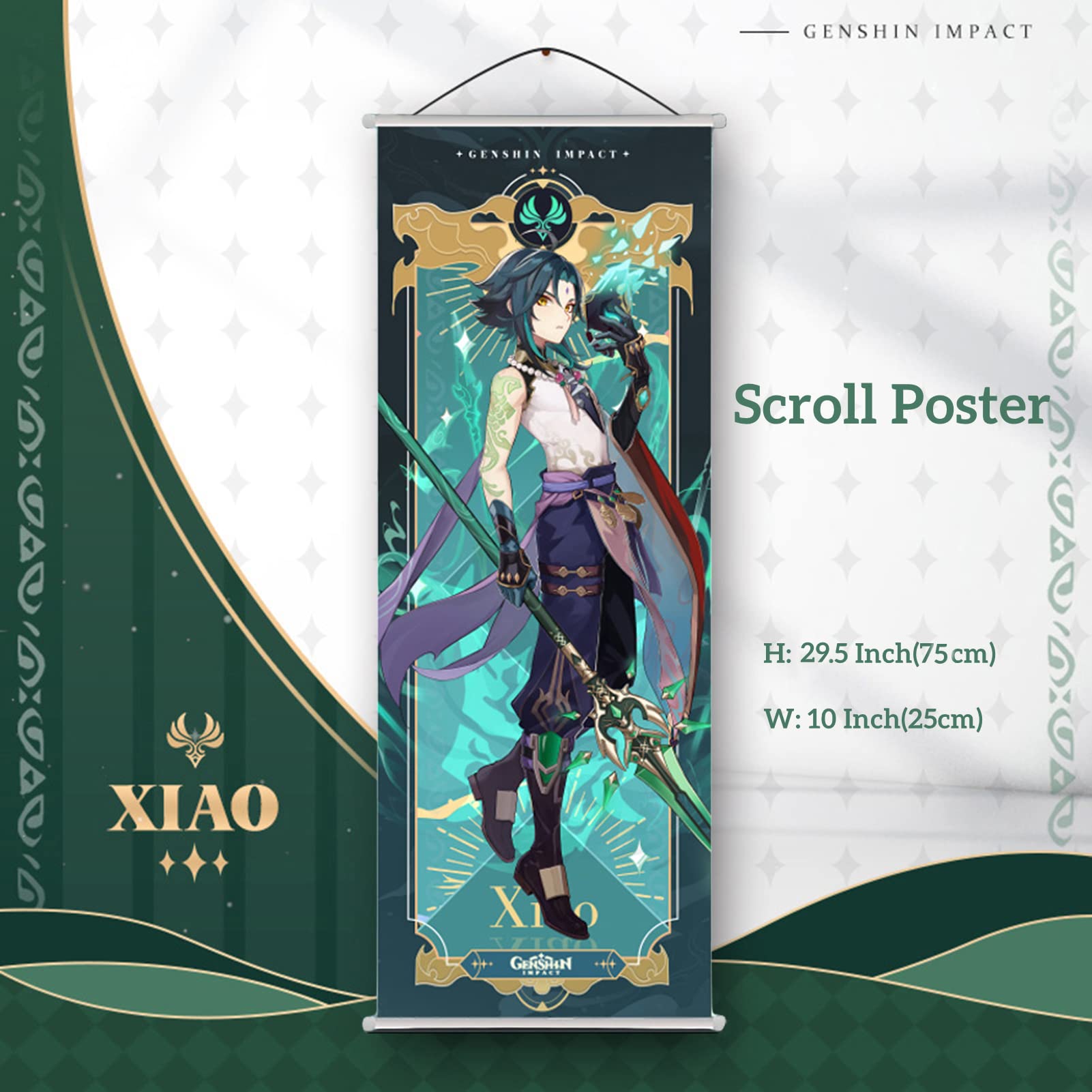 MOTAO Genshin Impact Box Xiao Hu Tao Qiqi Merch Set