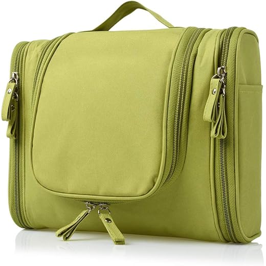 PETRICE Nylon Toiletry Bag Makeup Pouch Waterproof