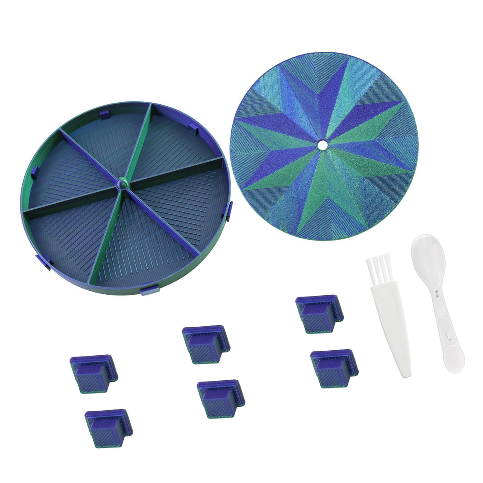 HDOYTXXM Round Beads Craft Sifting Tool Set Crafted From Polylactic Acid Materials Ideal for Screening and Maintenance Jewelry Sifter