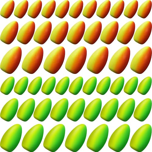 Skylety bobber, Yellow Green, Red Yellow