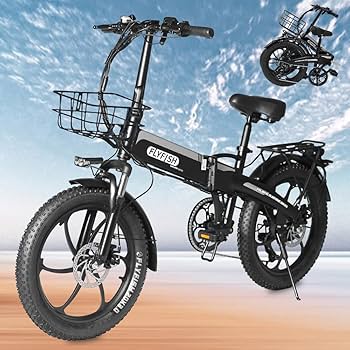 Amazon | 7段変速付き 電動アシスト自転車 折りたたみ式 20インチ