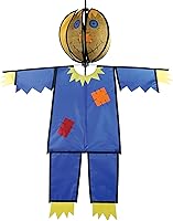 Vista 8 de In the Breeze 2485 — Espantapájaros Calabaza Bola de tierra Spinner — Otoño Halloween Decoración Patio Wind Spinner