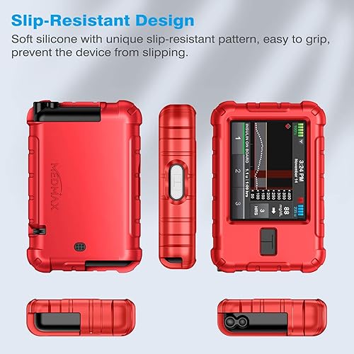 Vista 12 de Funda de silicona para tándem T: Slim X2/T: bombas de insulina delgadas, a prueba de golpes, antideslizante, piel de gel suave con bisel elevado