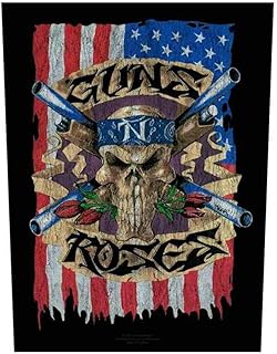 Guns N Roses Parche de bandera en la espalda.