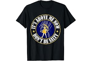 Its Above Me Now T-Shirt: A Celestial Statement Piece