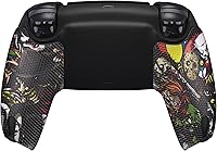 Vista 8 de eXtremeRate PlayVital Anti-Skid Sweat-Absorbent Controller Grip for ps5, Professional Textured Soft Rubber Pads Handle Grips for ps5 Controller