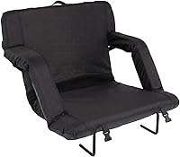 Vista 13 de ONIVA de Picnic Time, Ventura - Silla reclinable para estadio, azul marino, 38 x 20 x 4