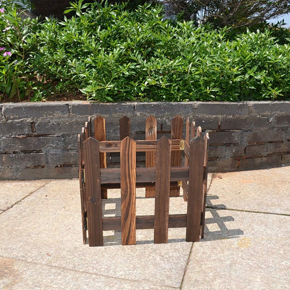 1Pc 47.2 インチクリスマス木製ピケットフェンス小さな装飾ガーデンフェンスクリスマスクリスマスツリーホームパーティーの装飾/1