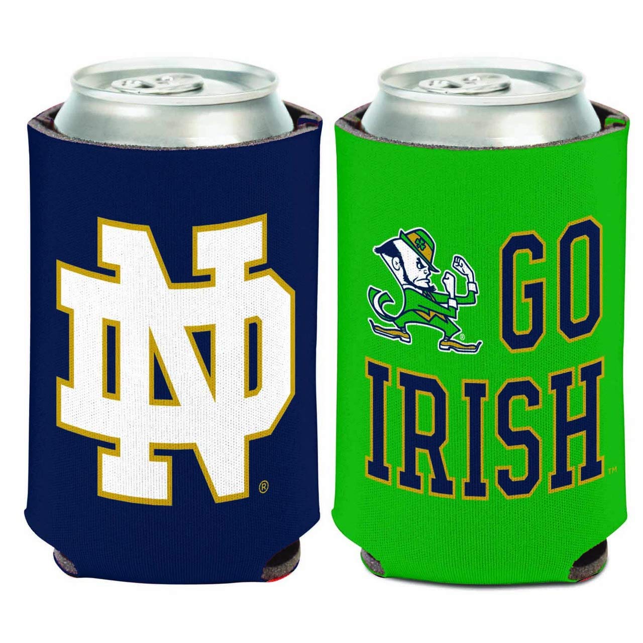 WinCraftNCAA Notre Dame Fighting Irish 1 Pack 12 oz. 2-Sided Can Cooler