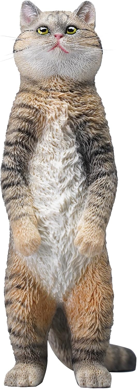 MMOS X JXK Standing Cat with Intricate Texture Details, Gift for Family