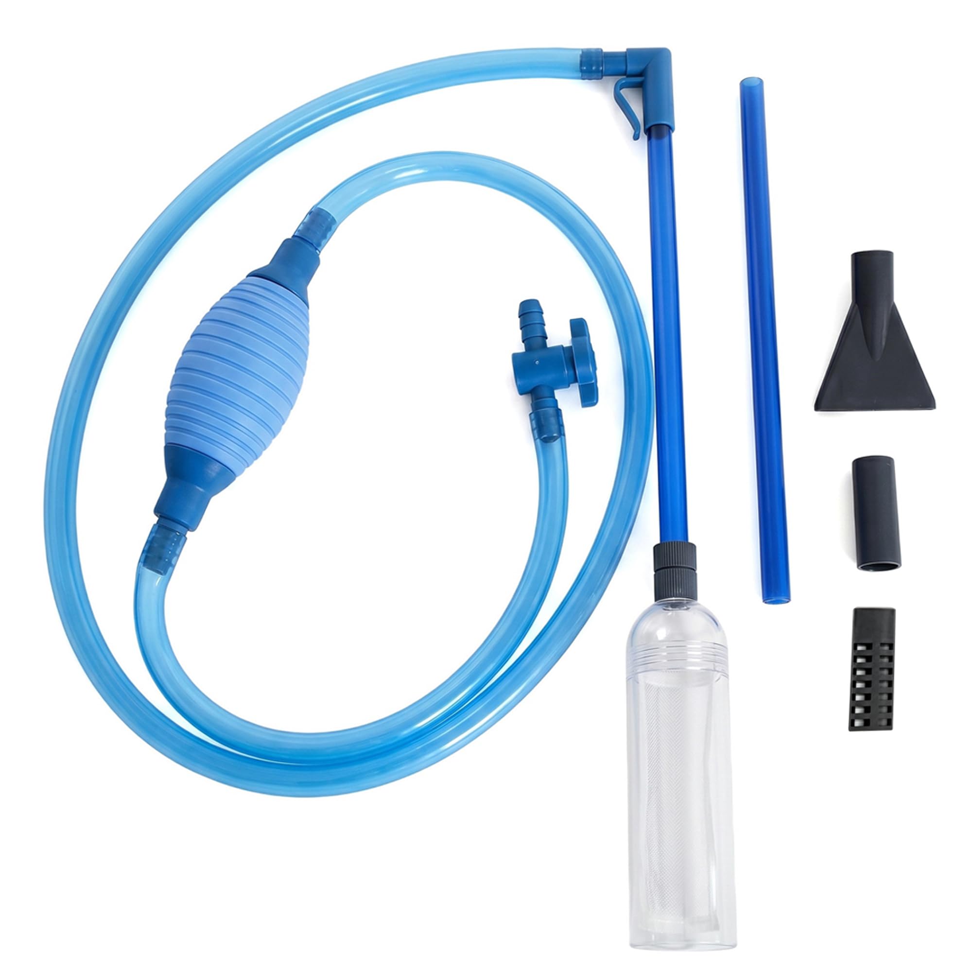 FENGfxcgs Fish Tank Cleaner, Fish Tank Cleaning Kit with Filter 3m Hose