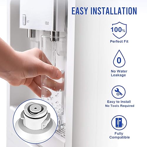 Miniatura 4 de 3 paquetes de repuesto de filtro de agua para refrigerador DA2900020B para DA2900020AB, DA29-00020B-1, HAF-CINEXP, 46-9101