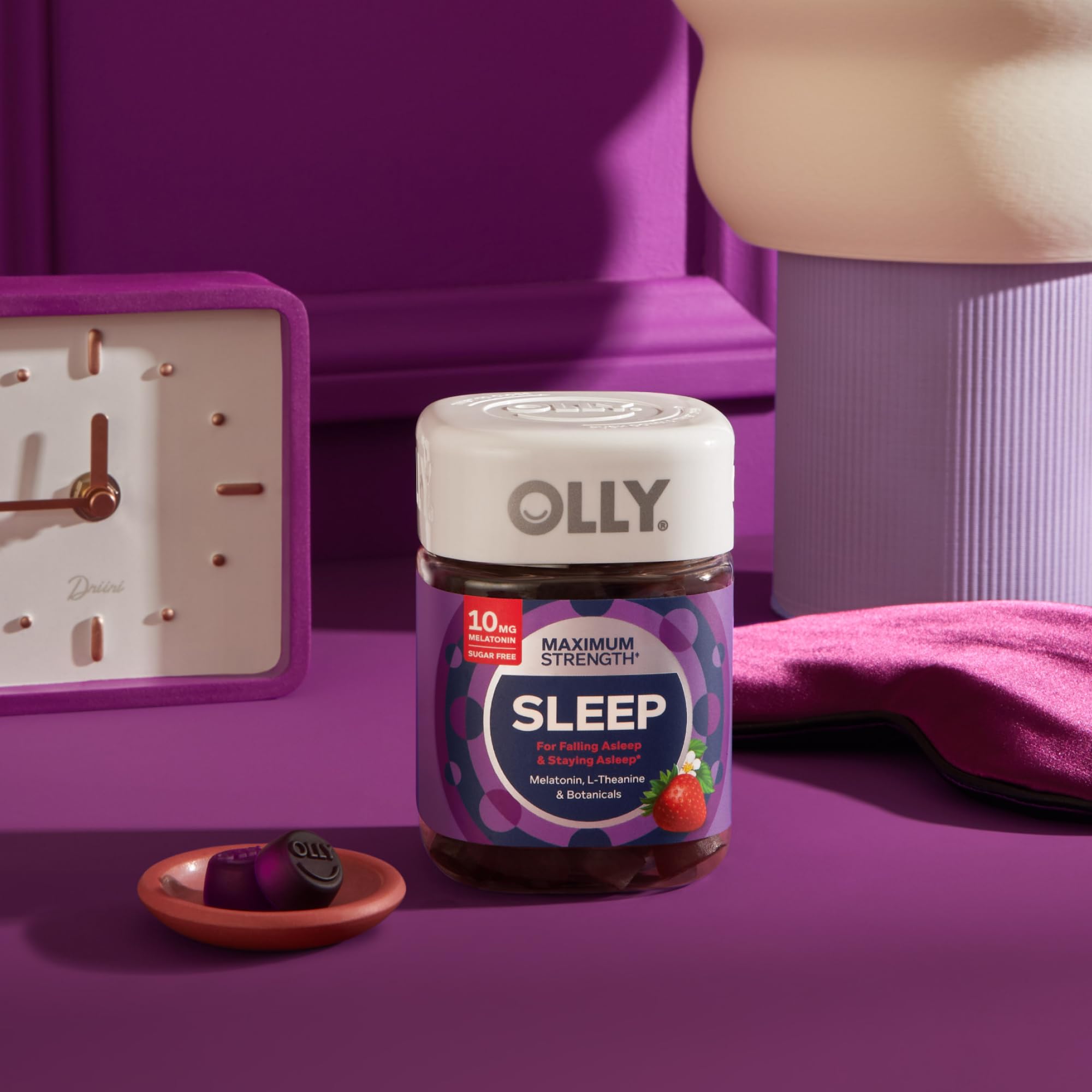 OLLY Maximum Strength Sleep Support Supplement, 10 mg Melatonin - 50 Count — Amazon image 6