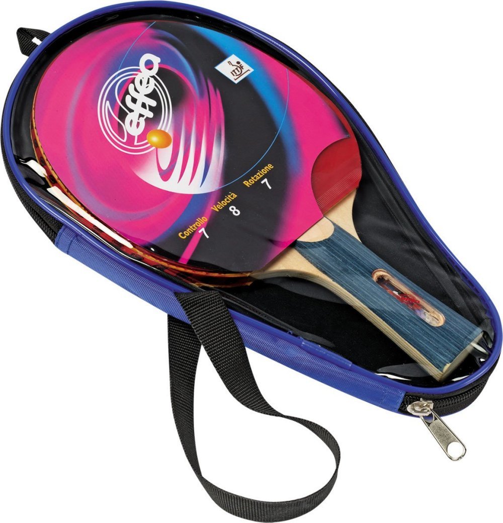 EFFEA5008 Table Tennis Racquet-Red/Black