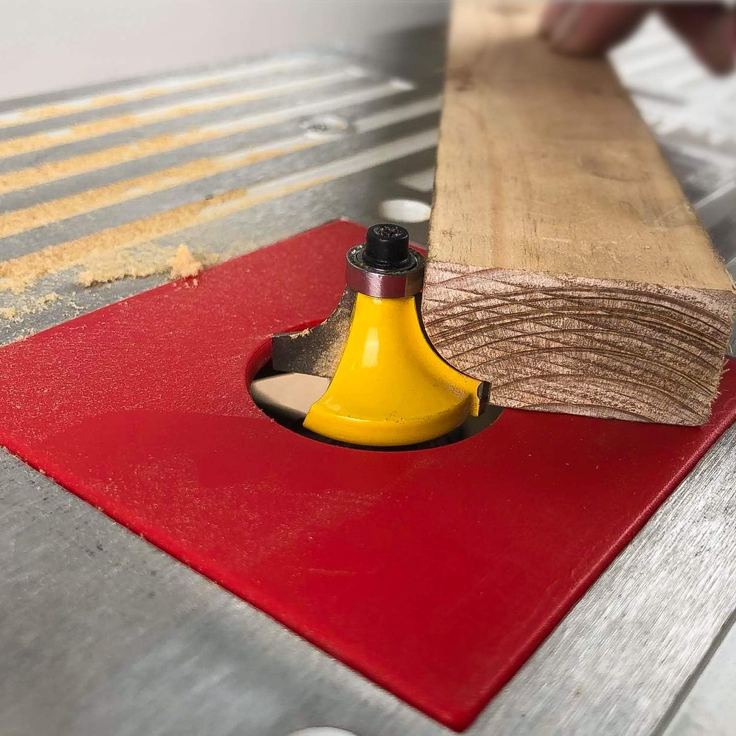 TOOLDO Router Bits 12 Pieces Set, 12 Pcs 1/4" Shank, Beginner Router Bit Kit for DIY, Woodworking Project, High Grade - 