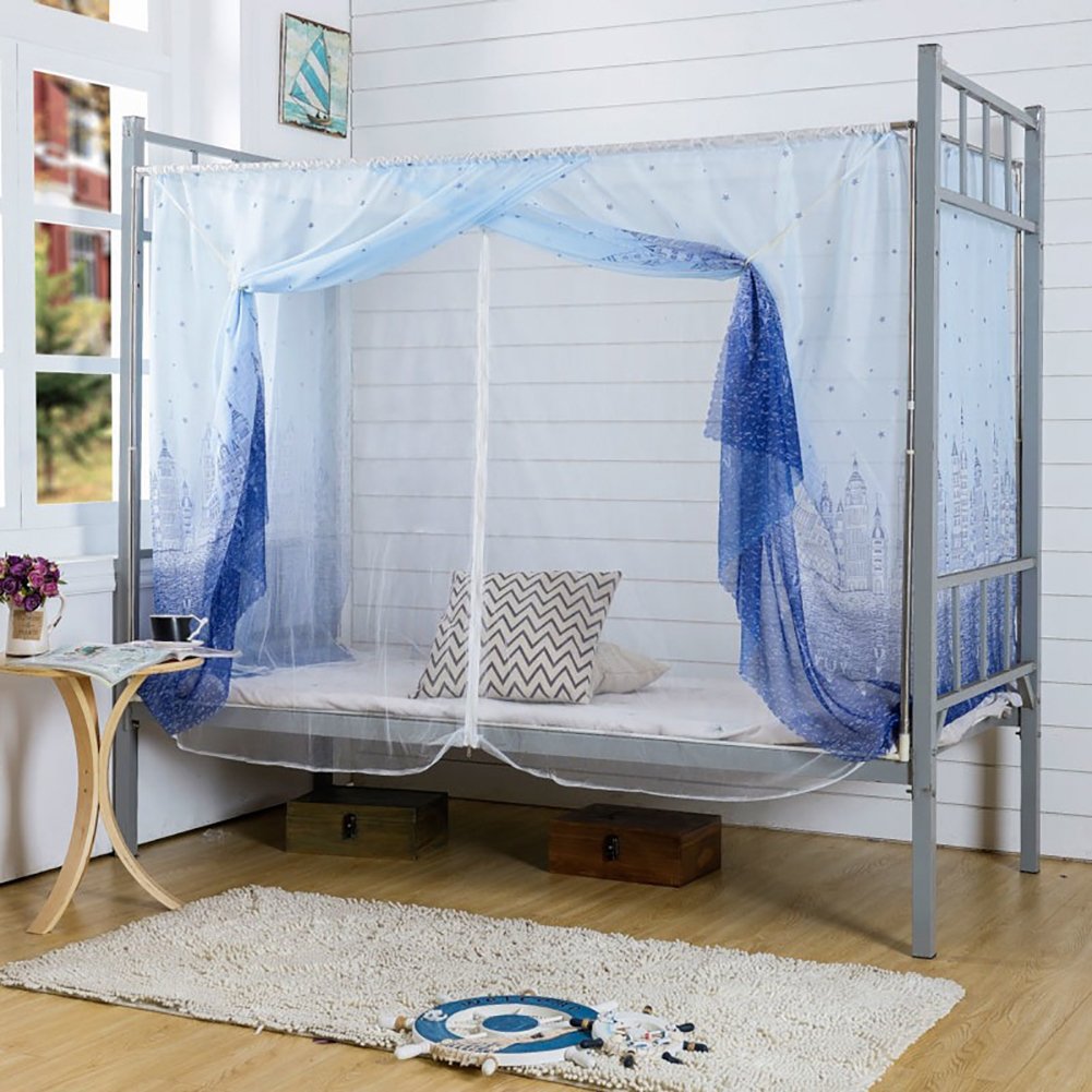 Canopy Bed Blackout Curtains How To Drape Canopy Beds Step By Step
